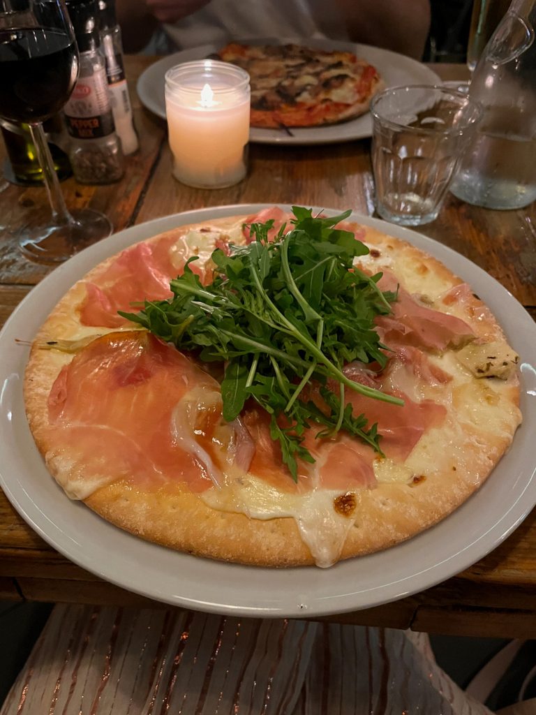 former gluten free base at de Pizzakamer, Amsterdam