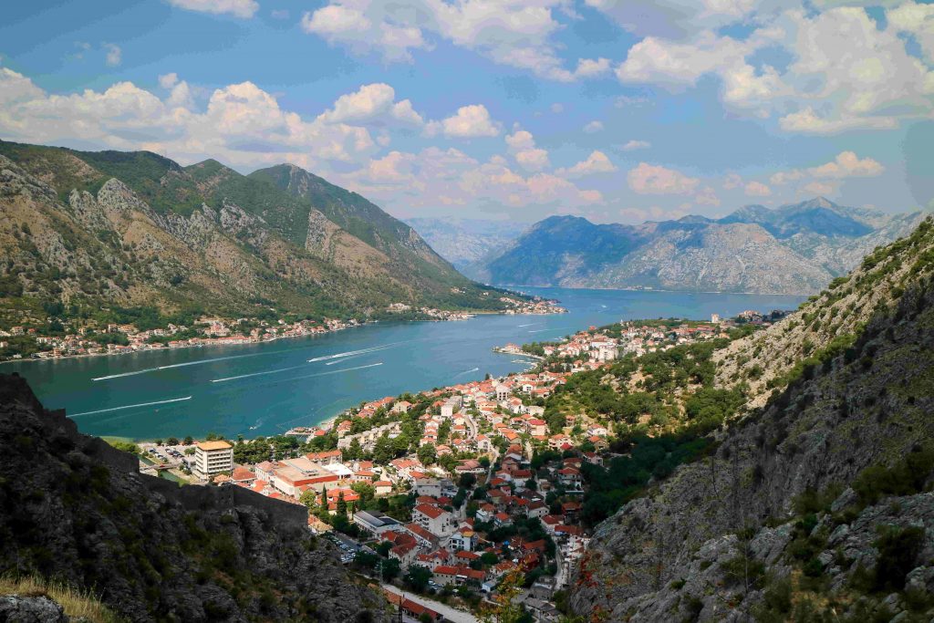 View of Kotor Bay, Montenegro