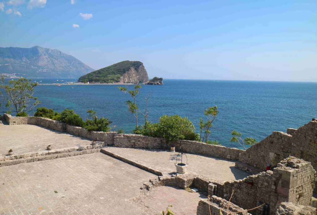 View of Budva Bay, Montenegro