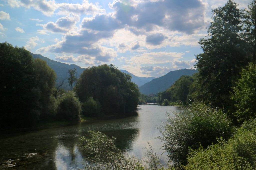 Water around Konjic, Bosnia Herzegovina