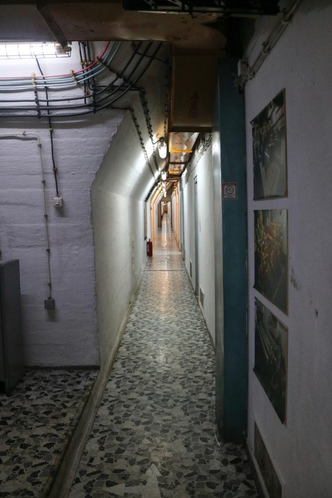 Hallway at Tito's bunker, Konjic, Bosnia Herzegovina