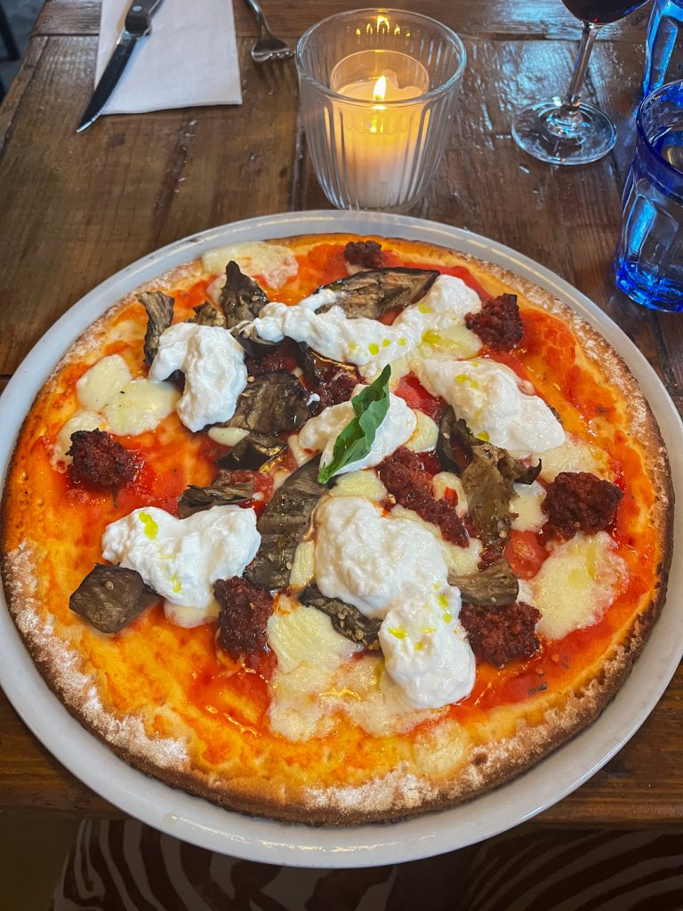 Nduja pizza, De Pizzakamer, Amsterdam