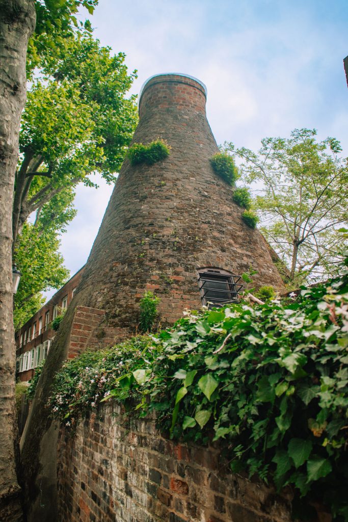 Kiln (oven) in Notting Hill, London, UK