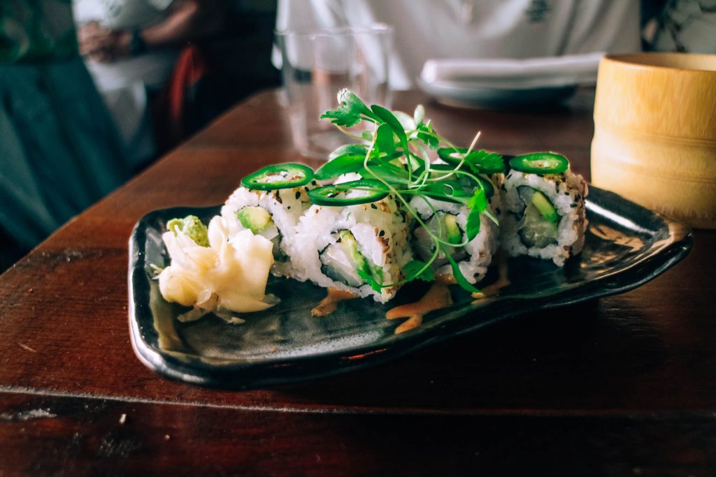 Gluten Free London: Top 7 Gluten Free Restaurants & Bakeries - Maki roll Los Mochis, gluten free Japanese-Mexican Restaurant, Notting Hill, London