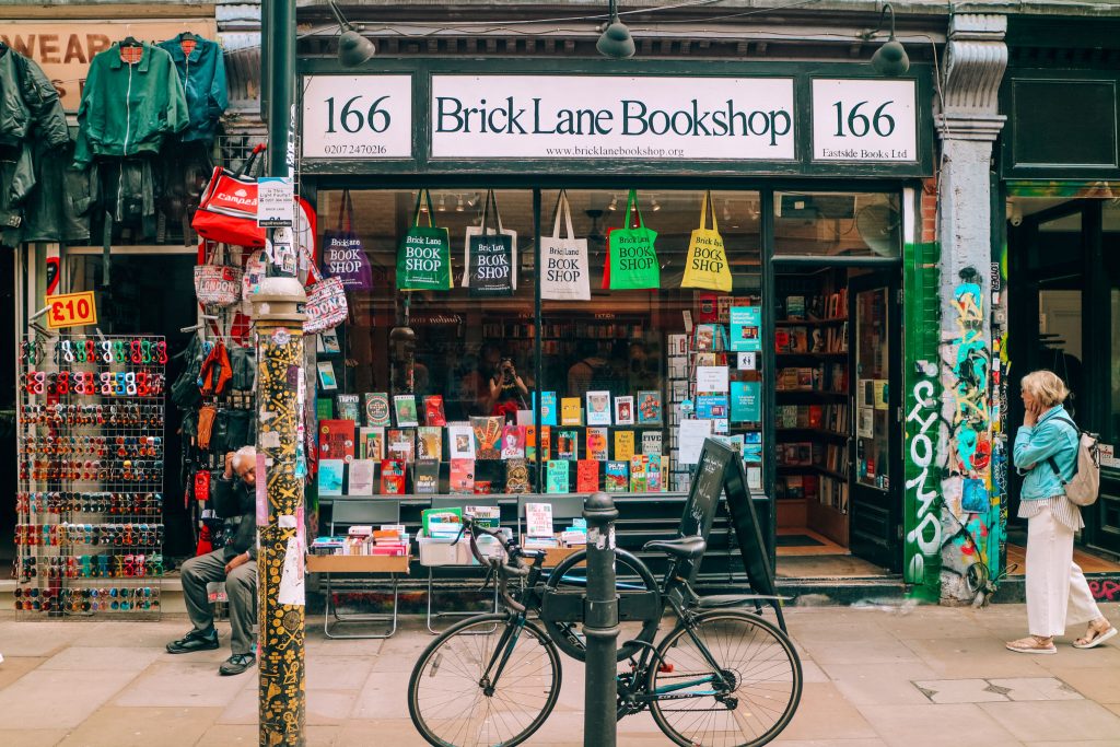 Brick Lane Bookshop, Shoreditch, London, UK