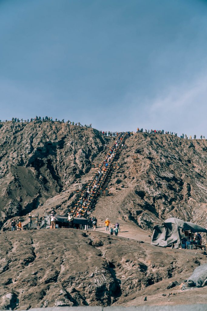 A Mount Bromo Travel Guide with Gluten Free Tips A Mount Bromo Travel Guide with Gluten Free Tips - crater