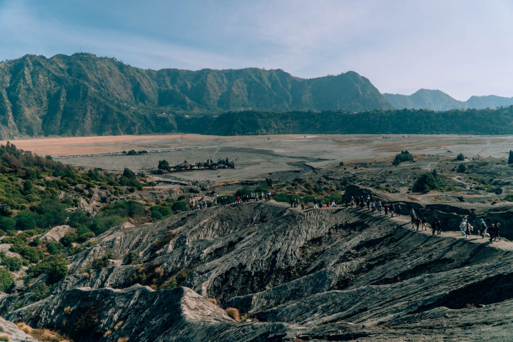 A Mount Bromo Travel Guide with Gluten Free Tips A Mount Bromo Travel Guide with Gluten Free Tips - crater