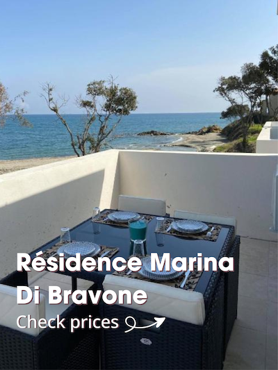 3 Week Corsica Itinerary: Why You Must Go on a Road Trip Corsica Itinerary - Résidence Marina Di Bravone