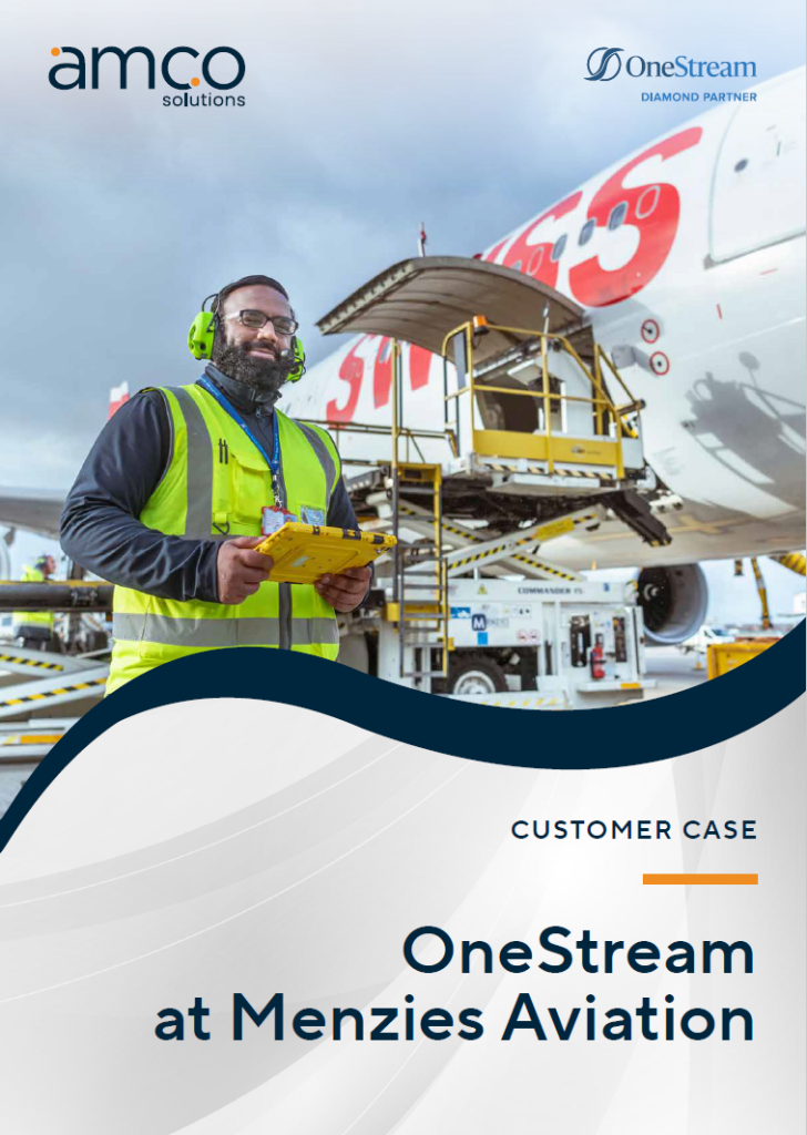 AMCO Solutions - Menzies customer case cover page