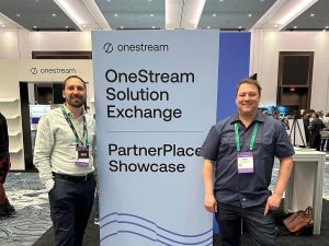 Tim van Uden and Jason Call at OneStream Splash Las Vegas 2024