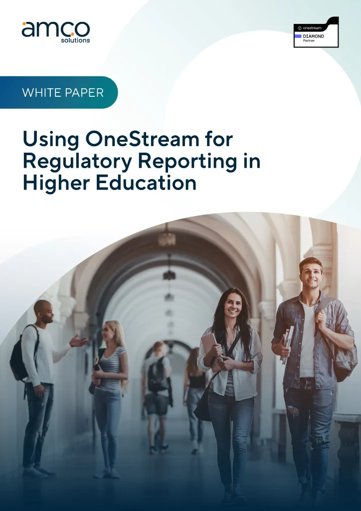 AMCO Whitepaper - Using OneStream for Regulatory Reporting in Higher Education Thumbnail