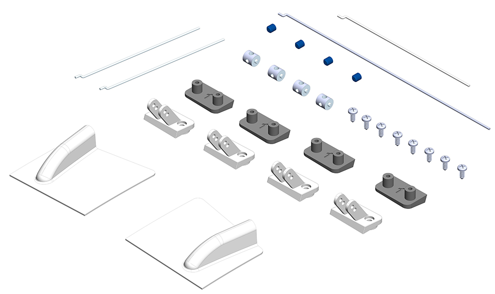 Kleinteilesatz FunRacer | Multiplex | # 1-00628