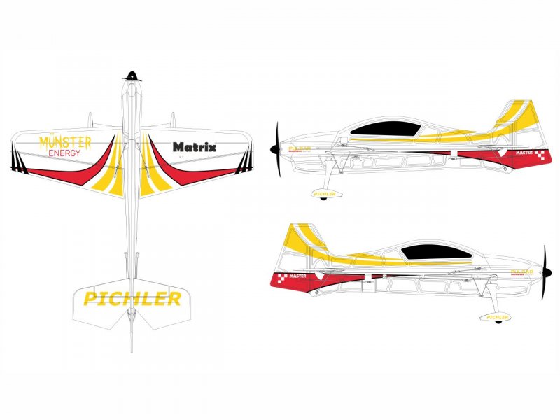 PICHLER Matrix (gelb) Combo / 840 mm | # 15365