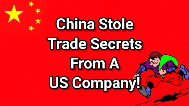 A US Chinese national has stolen trade secrets from a US company to deliver them to communist China and US Citizens Are Buying Millions of Chinese phones!  Americans Stop Buying Chinese Products!