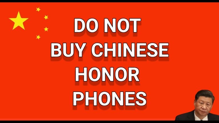 US Citizens, Don’t Buy Chinese HONOR Phones!! Open this post to find non Chinese phone brands.