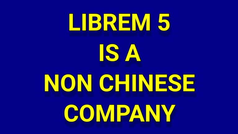 Librem 5 is a non-Chinese company you can buy its phones.