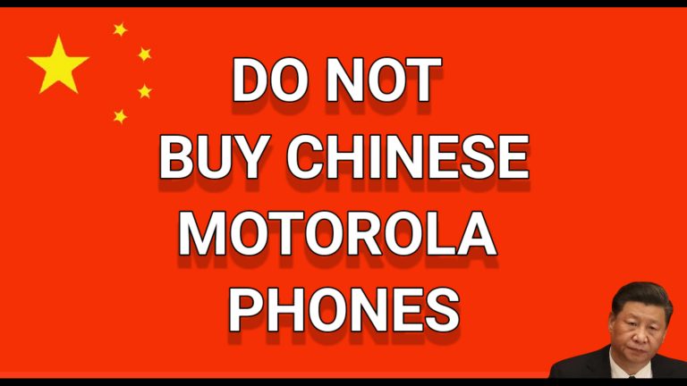 US Citizens, Don’t Buy Chinese MOTOROLA Phones!! Open this post to find non Chinese phone brands.