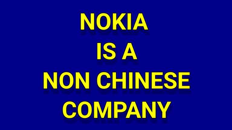 Nokia is a non-Chinese company you can buy its phones.