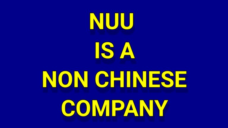 NUU is a non-Chinese company you can buy its phones.