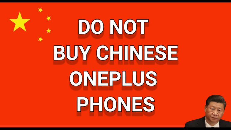 US Citizens, Don’t Buy Chinese ONEPLUS Phones!! Open this post to find non Chinese phone brands.