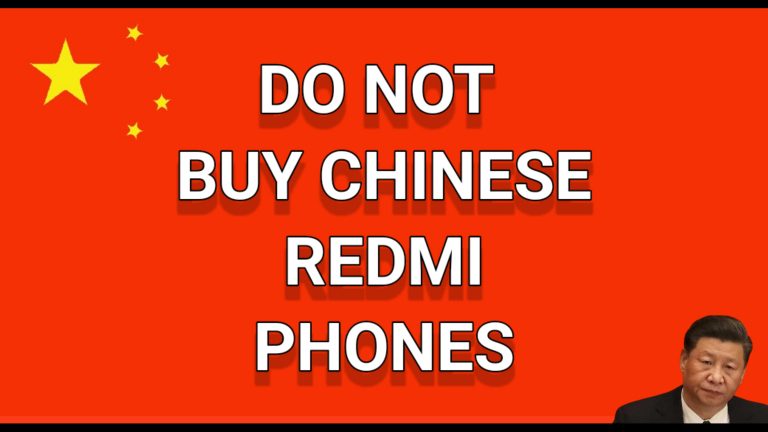 US Citizens, Don’t Buy Chinese REDMI Phones!! Open this post to find non Chinese phone brands.