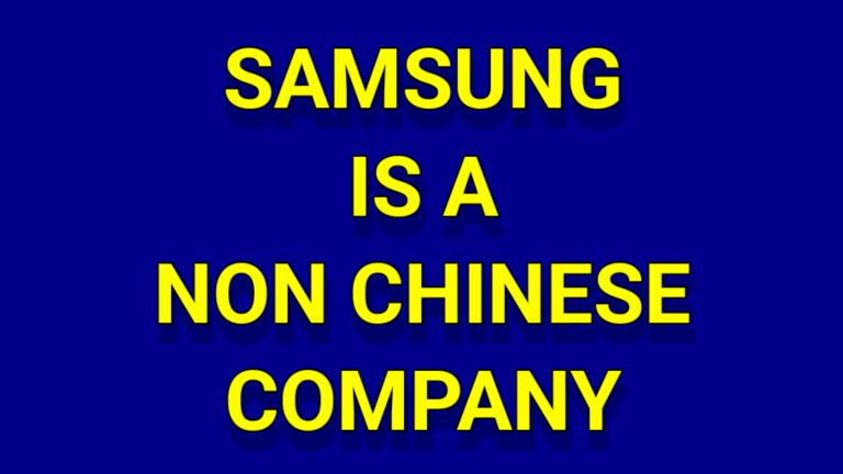 Samsung is a non-Chinese company you can buy its phones.