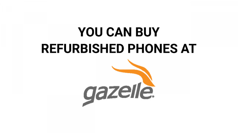 If you are interested in buying refurbished phones from Gazelle open this post