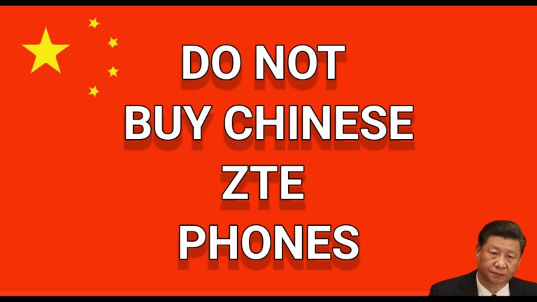 US Citizens, Don’t Buy Chinese ZTE Phones!! Open this post to find non Chinese phone brands.