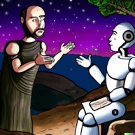 socrates and robot