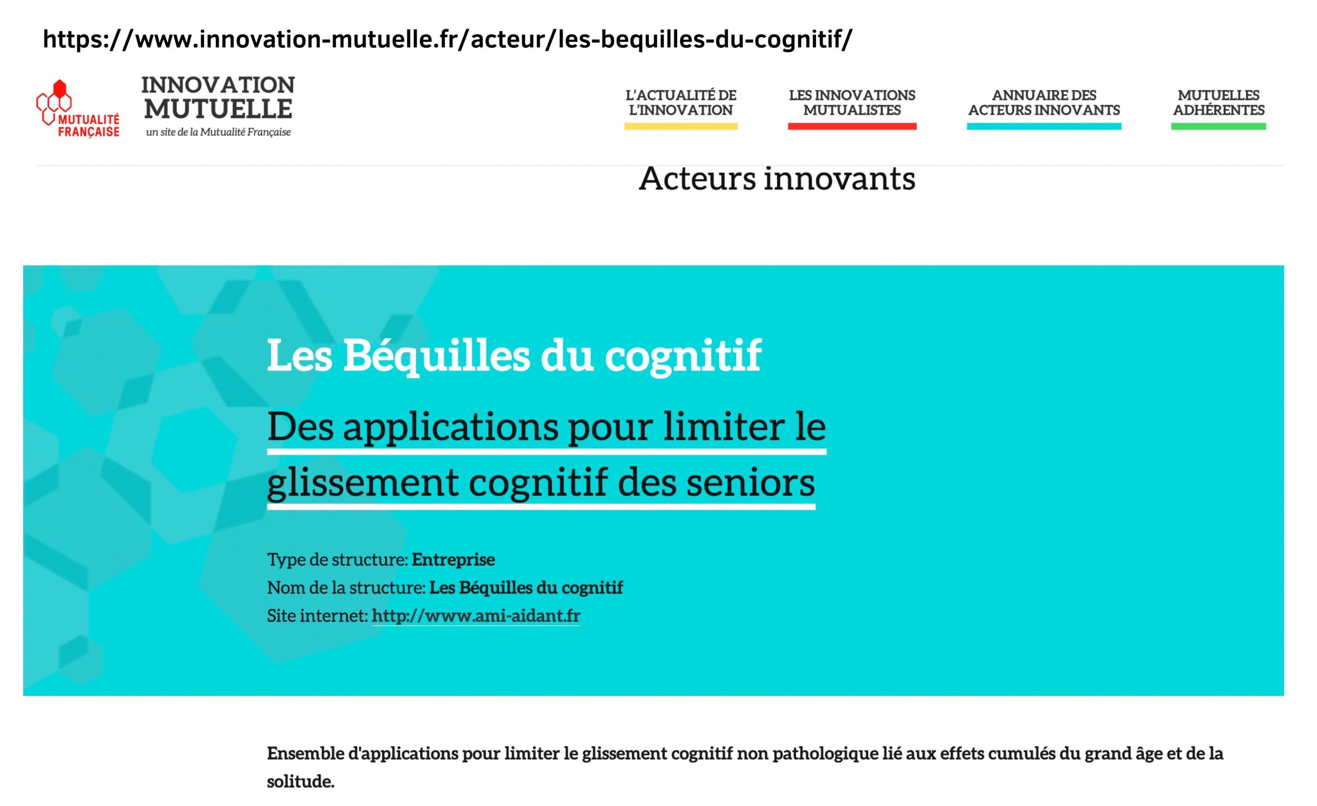 LBDC - Les béquilles du cognitifs crée en 2014 - ami-solution.eu