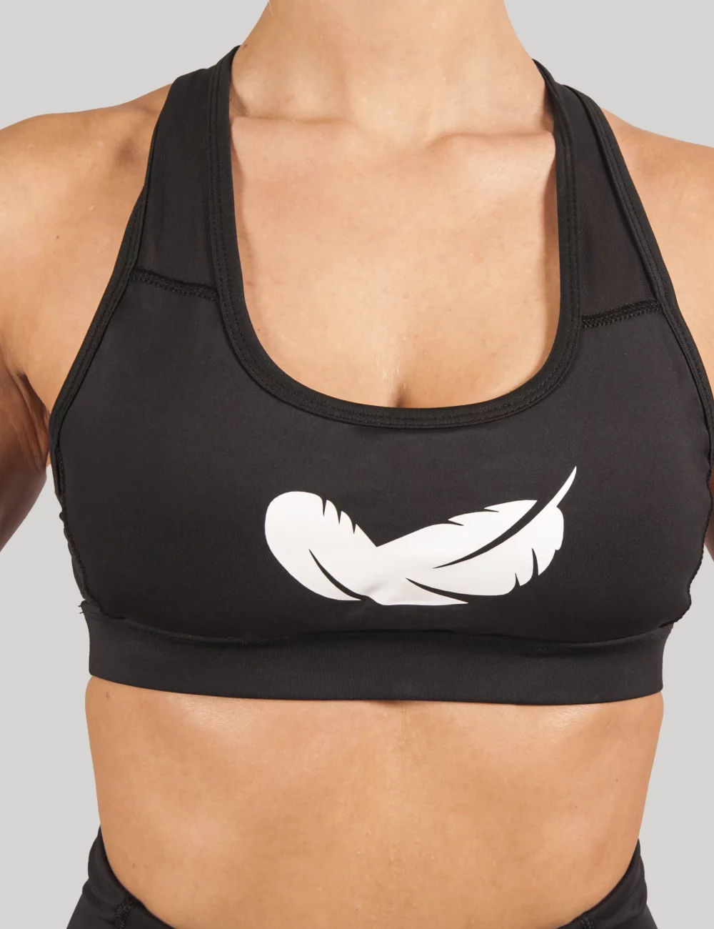 Black Padded Bra for gym