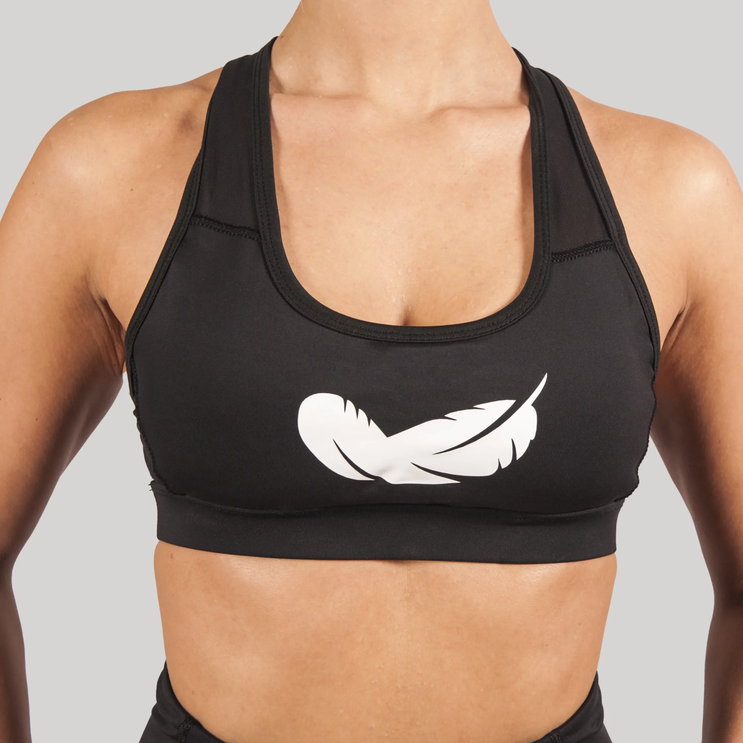 Black Padded Bra for gym