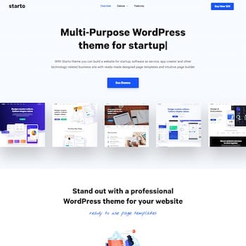 Starto SaaS Tech Startup WordPress Landing Page – Just another Starto SaaS Tech Startup WordPress Sites site