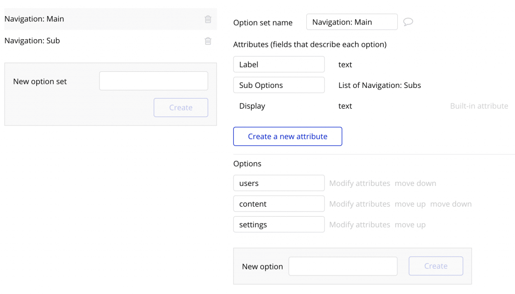 How to: Create a Menu using Option Sets Create a menu using Option Sets with Bubble's editor