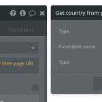 Reading URL parameters in Bubble using the Get Data from Page URL operator