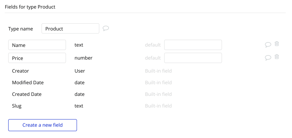 Adding fields to a Data Type in Bubble