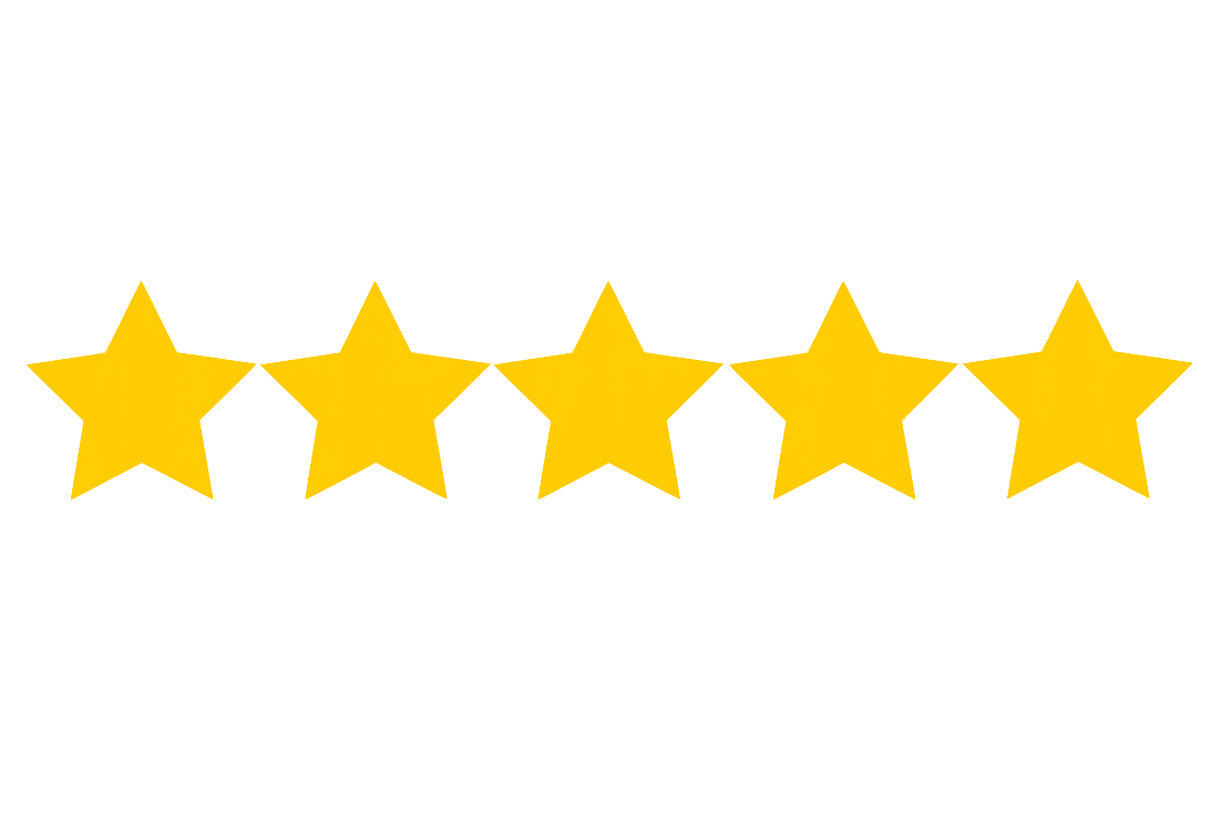 5-star review stars