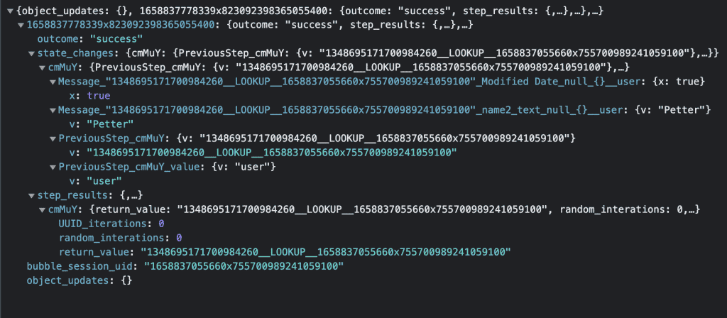 Workflows and actions in Bubble.io The actual
