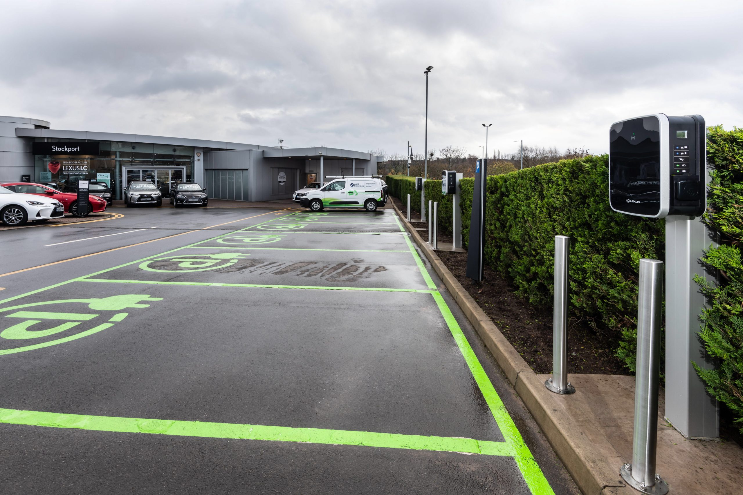 Installed ev charging points