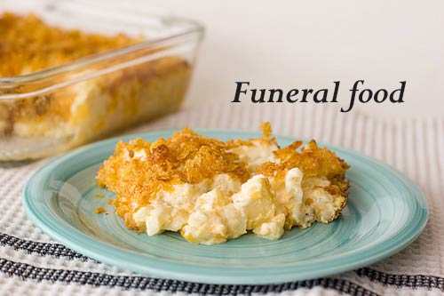 Funeral food – it’s a thing!