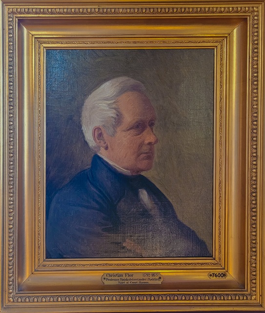 “Christian Flor”, malet af Carl Christian Constantin Hansen, som forstudie til maleriet af Rigsforsamlingen, Foto Anders Kjærulff