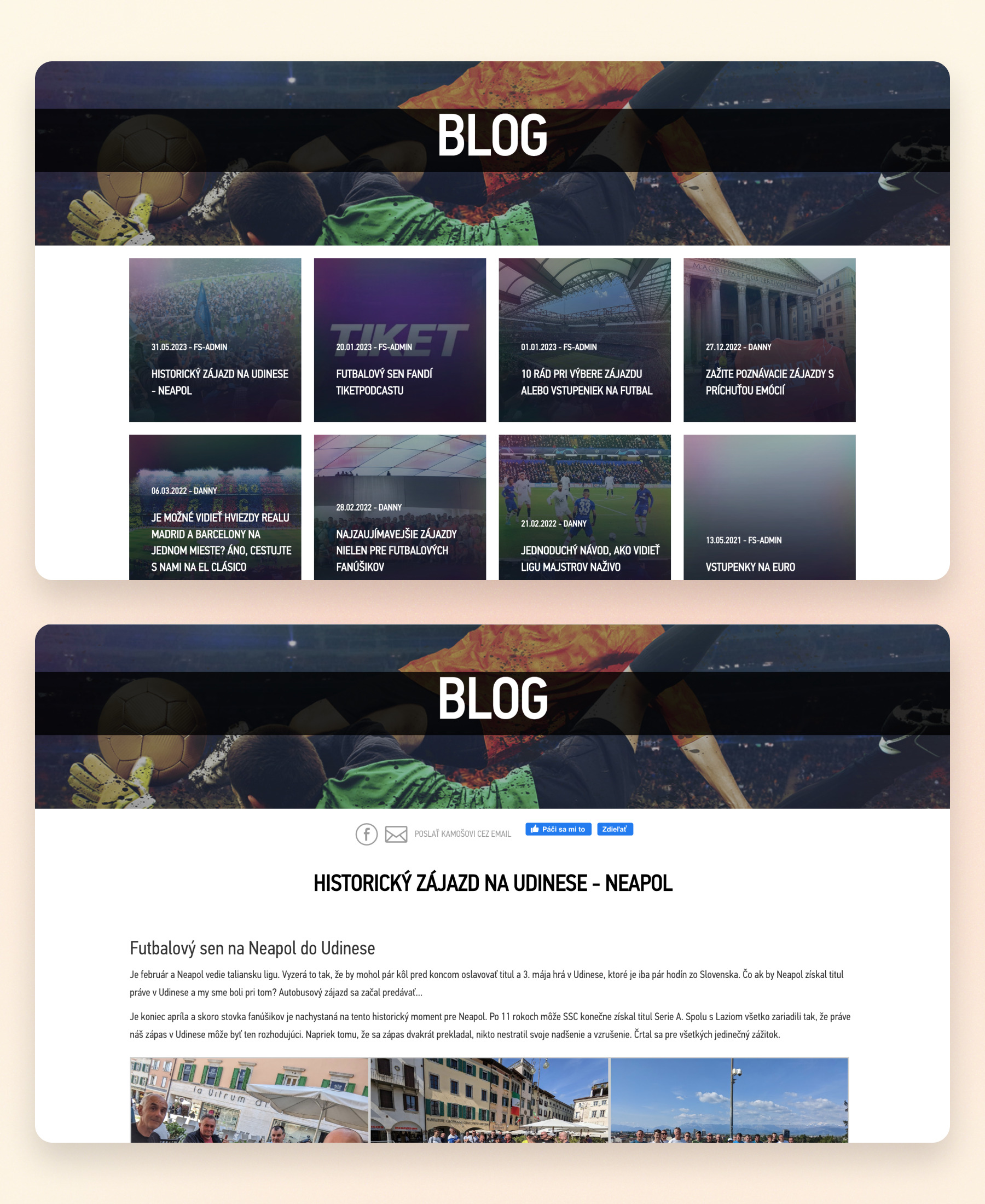 Current Design of Blog
