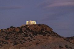 Kap Sounion Greece;