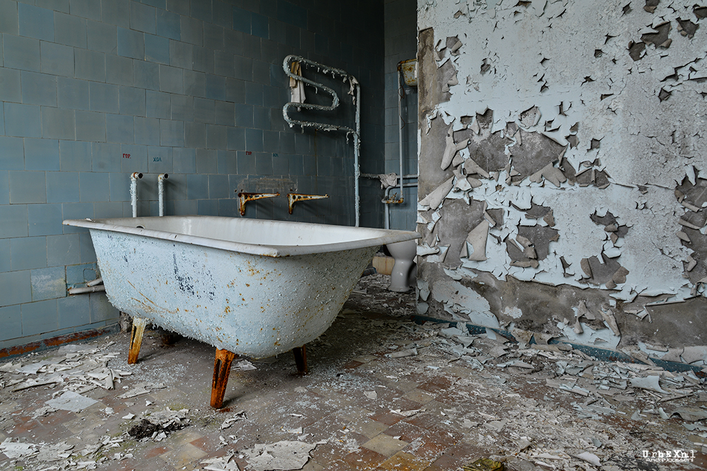 Chernobyl, Hospital bathroom