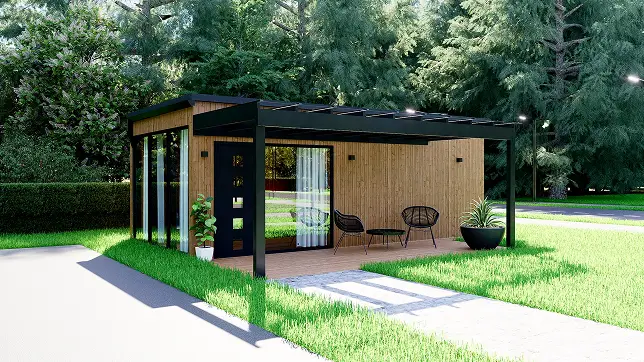 Module house 4 front viewe