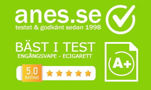 Bäst i test - Engångs Vape - Ecigarett