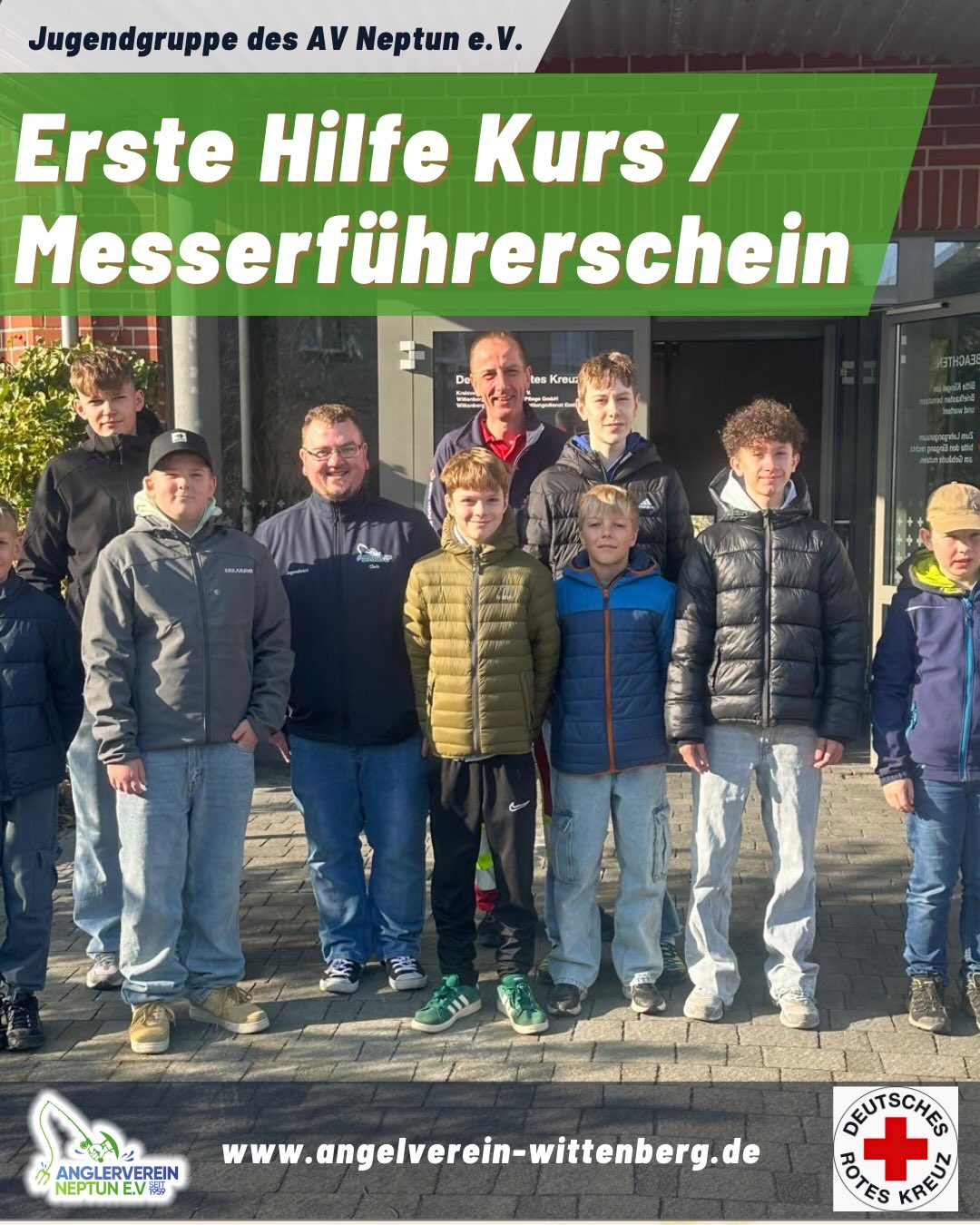 Mehr über den Artikel erfahren Jugendworkshop in Kooperation mit dem DRK-Wittenberg
