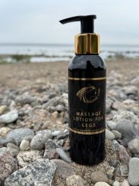 Massage lotion for legs