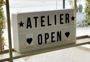 Anjas Atelier Eröffnung
