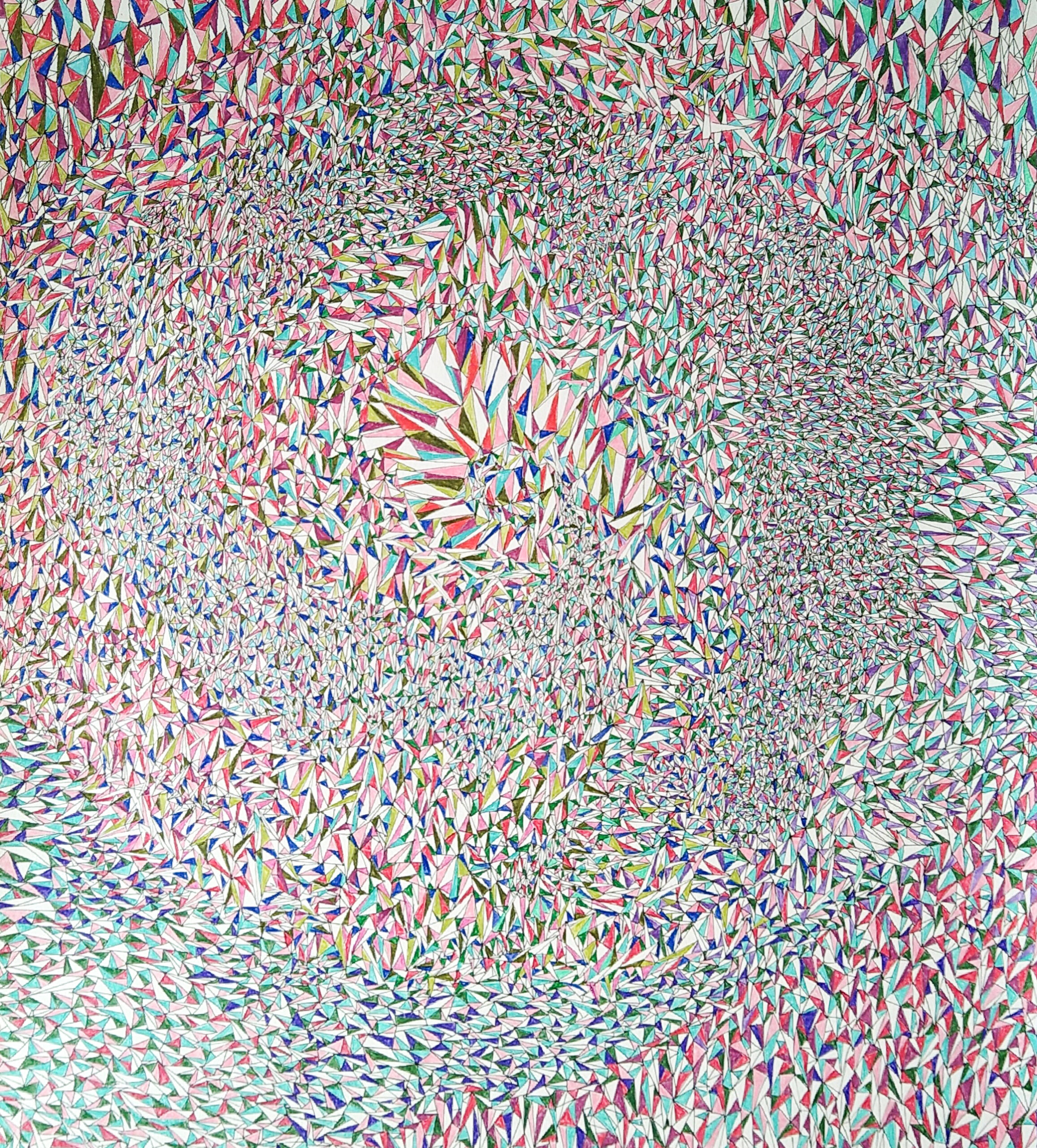 Abstract drawings exploring balance between chaos and order— a visual language beyond words, capturing movement, emotion, and pure sensory experience 22